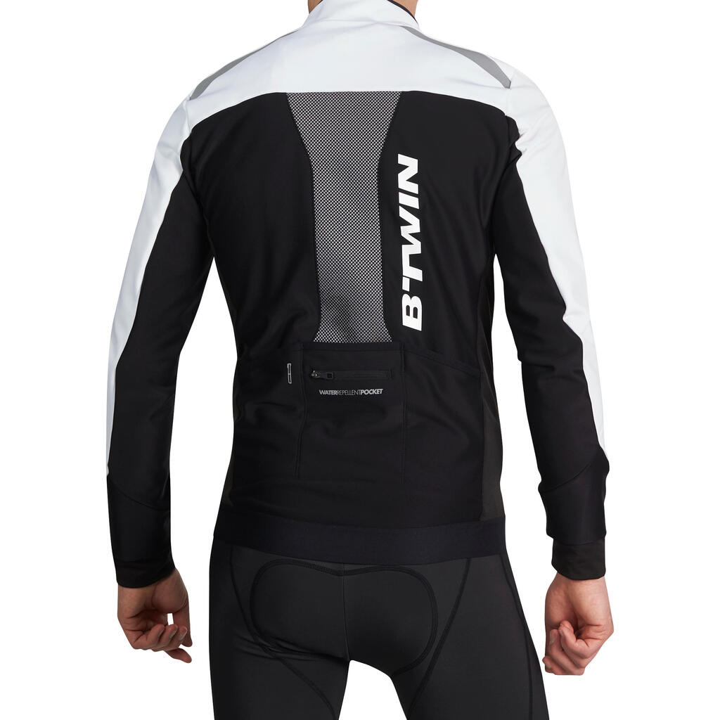 900 Cyclotourism Jacket - Black/White